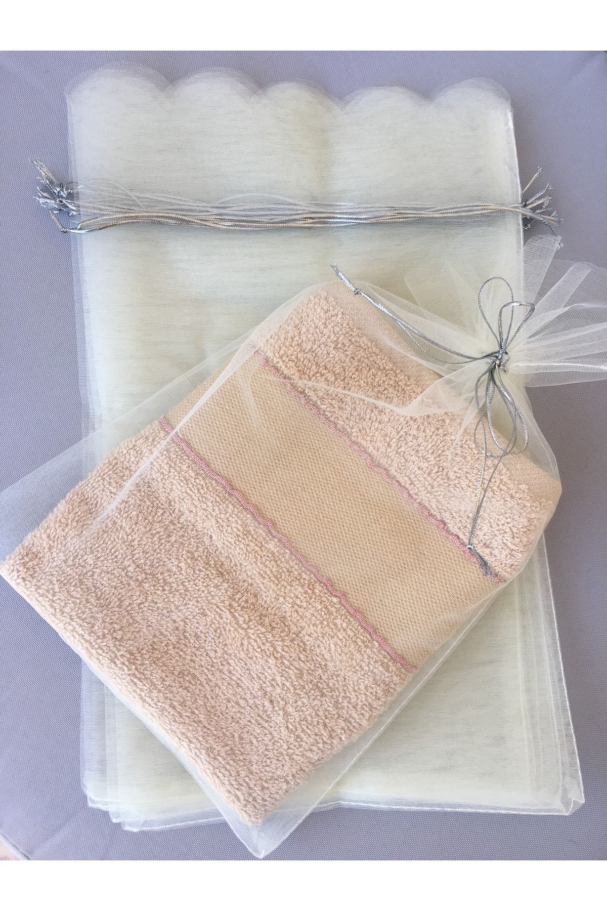 25x30 Cm Organze Tül Yasin Kesesi Bohça Kesesi Havlu Kesesi Adet