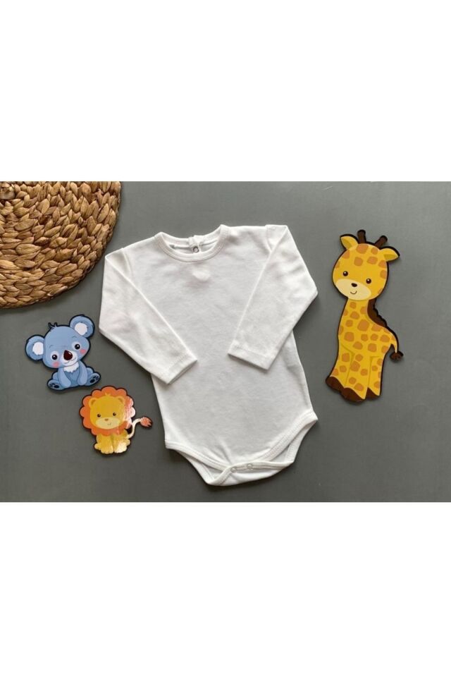 Uzun Kollu Çıtçıtlı Body Zıbın
