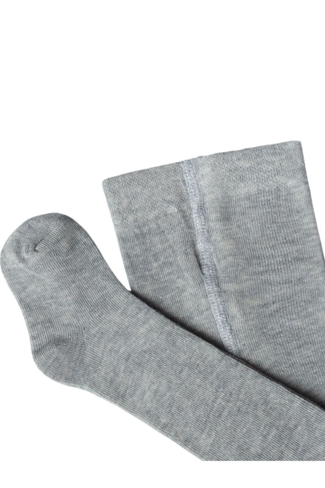 Kız Erkek Unisex Bebek Çocuk Pamuklu Krem Gri Mavi Siyah Külotlu Çorap 4lü Set