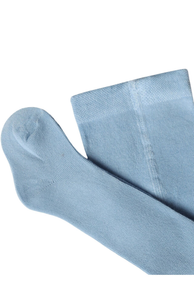 Kız Erkek Unisex Bebek Çocuk Pamuklu Krem Gri Mavi Siyah Külotlu Çorap 4lü Set