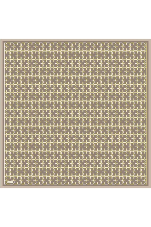 Saf İpek Eşarp 4102D (Twill İpek) 90 x 90 Yeşil
