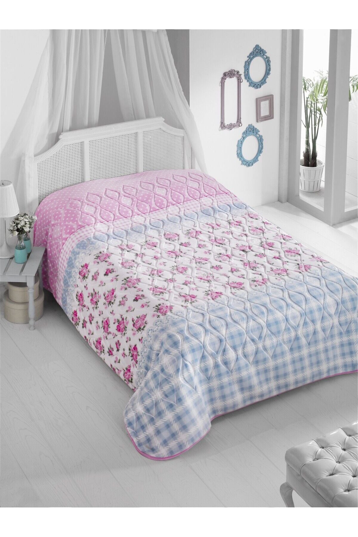 4Kg Wellsoft Cielo Çift Kişilik Battaniye 200x240 Mavi
