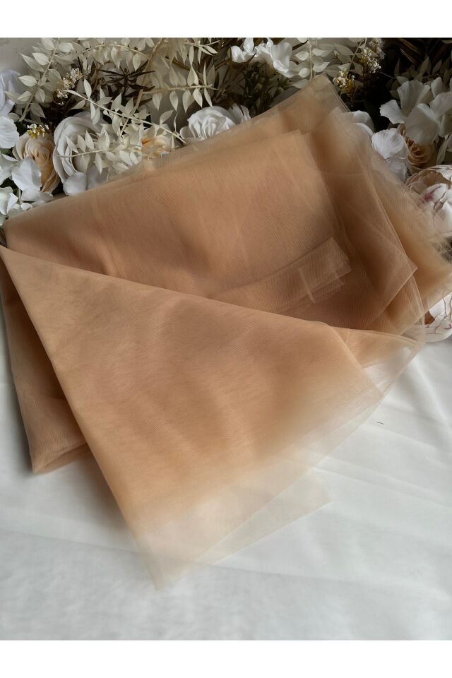 Hayal Tül - Gold(AÇIK HARDAL) Rengi - 1metre – Tül