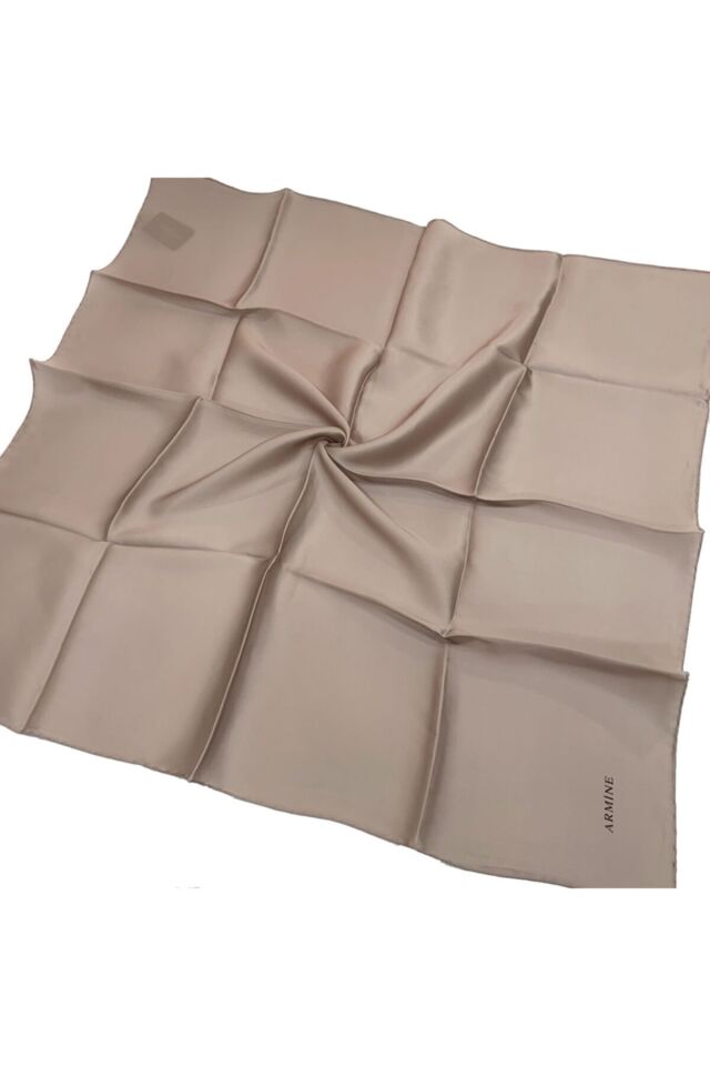Düz Ipek Eşarp Sura - 1154 Soft Vizon 1154 Soft Vizon