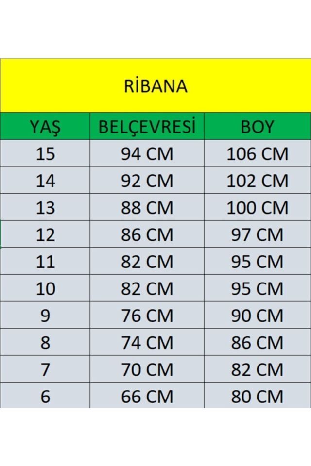 Ribana Bel Canvas Okul Pantolonu (BİR BÜYÜK BEDEN ALINMASI TAVSİYE EDİLİR) Gri - 15-16 Yaş