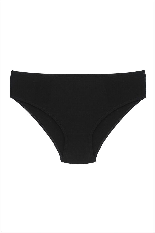 Bambu Bikini Külot Siyah 6'lı Siyah - M