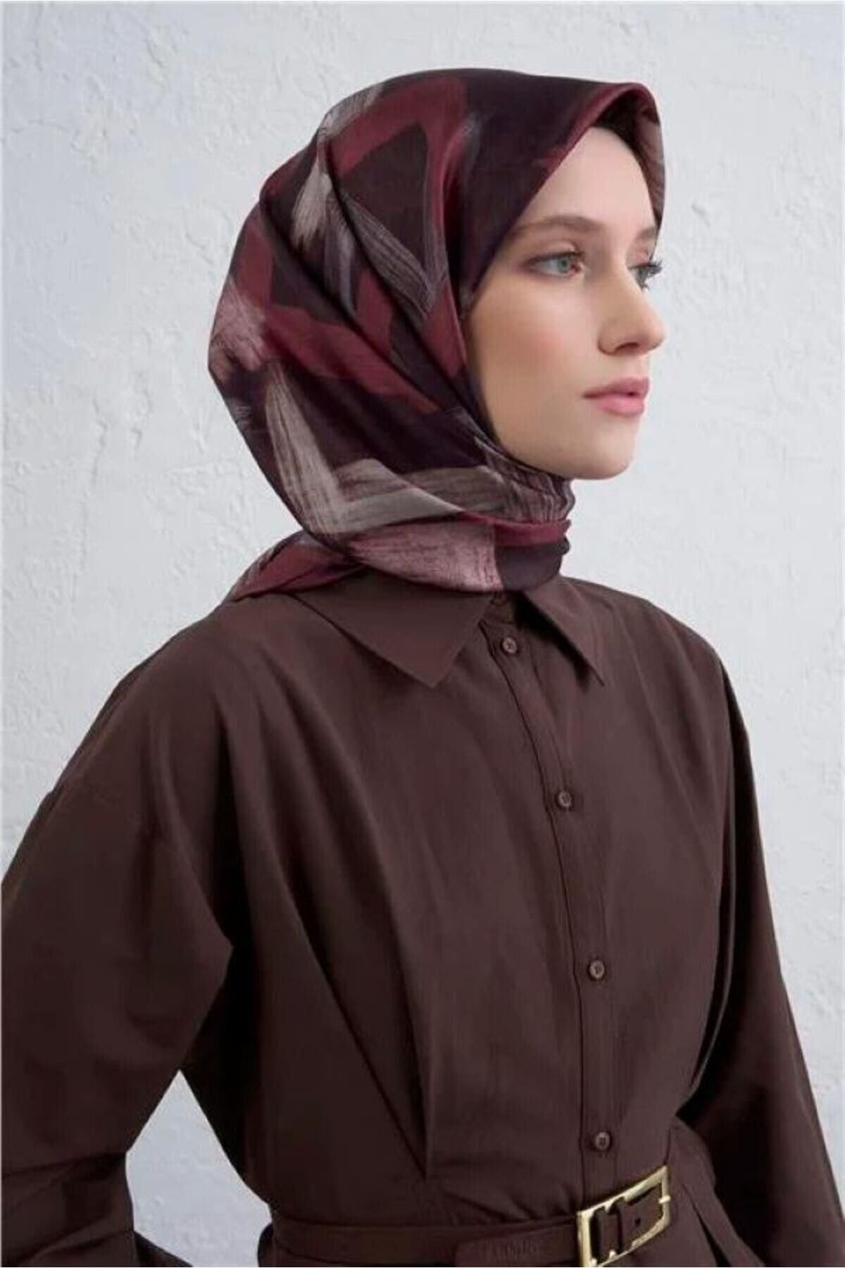 Saf Sura İpek Bordo