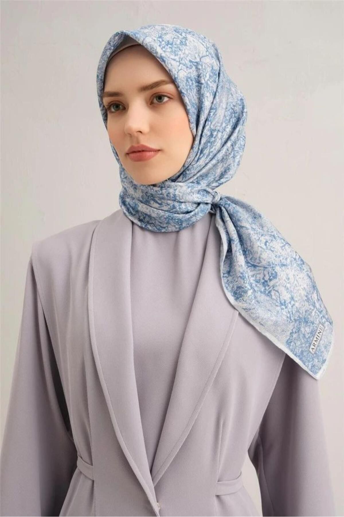 ARMİNE SURA İPEK EŞARP 2025 YAZ SEZONU 9311D01-33