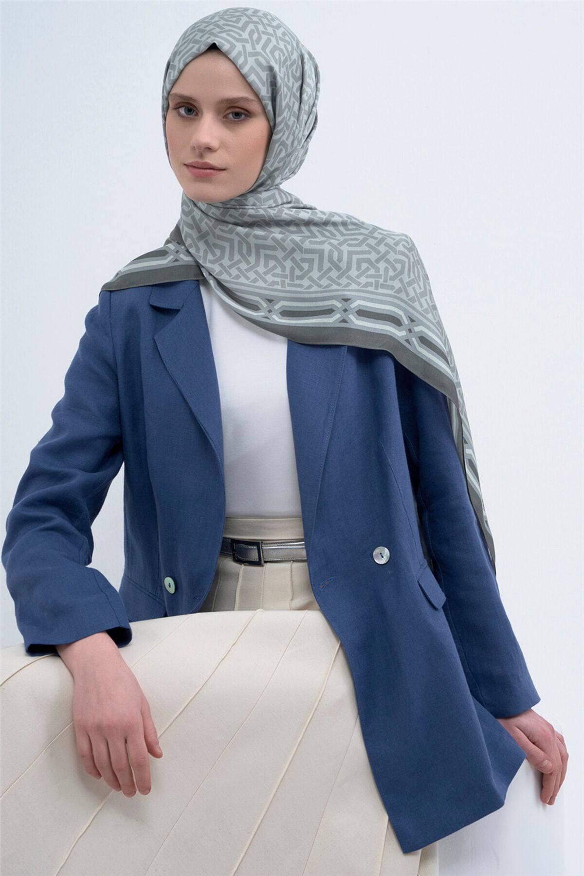 Pure Şal 3112 20 Haki̇