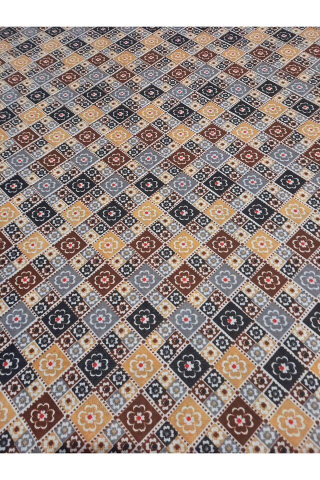 Battal boy Raşel sofra bezi, Leke Tutmaz , 210x200 cm Kahverengi