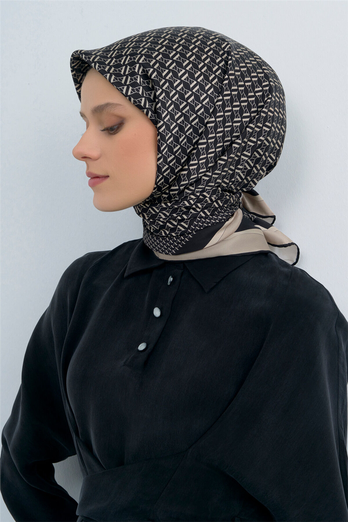 Saf İpek Sura Eşarp 9502D 11