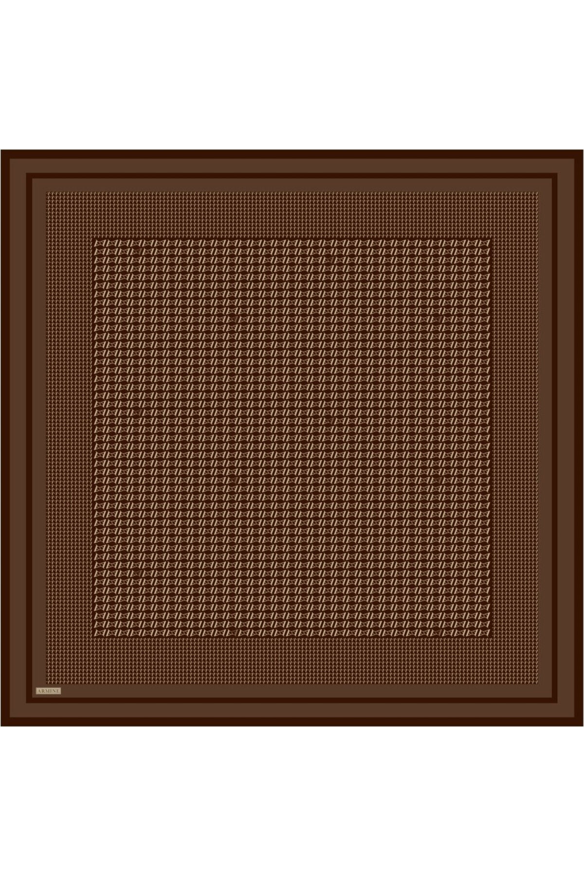 Saf İpek Twill Eşarp 9502D 06