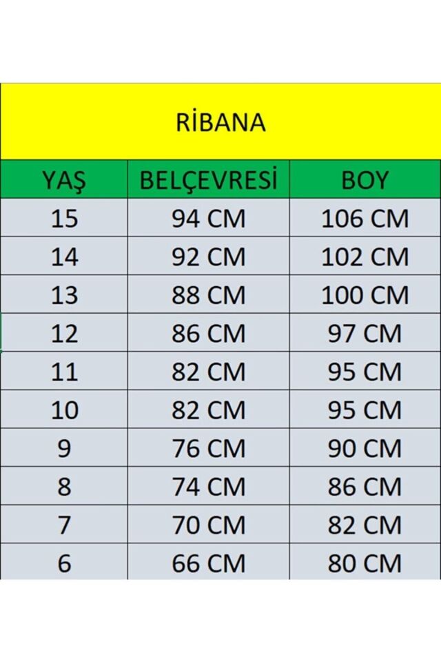 Ribana Bel Canvas Okul Pantolonu Likralı