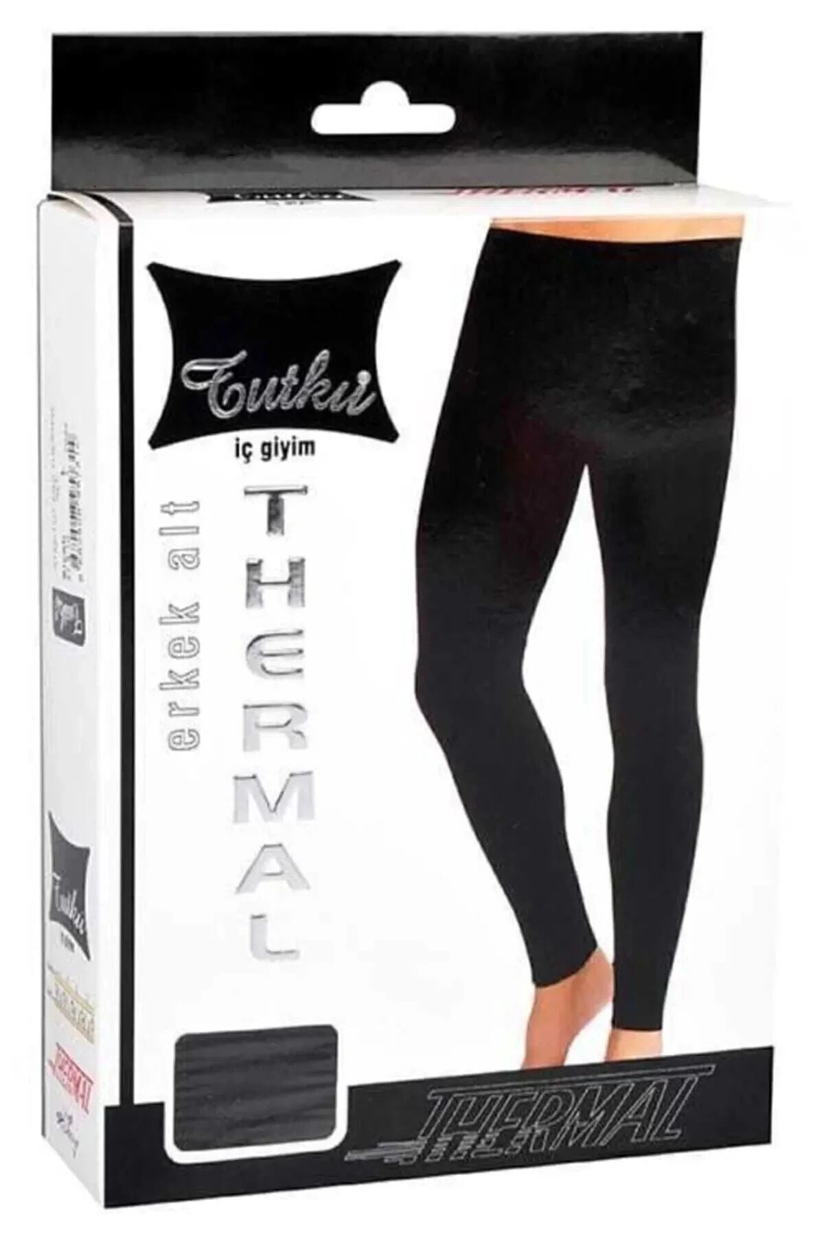 6'lı Erkek Siyah Termal Çorap Siyah Termall - 2XL