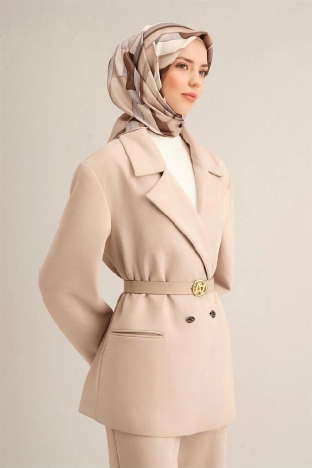 34 Armine Twill İpek Eşarp 9306D