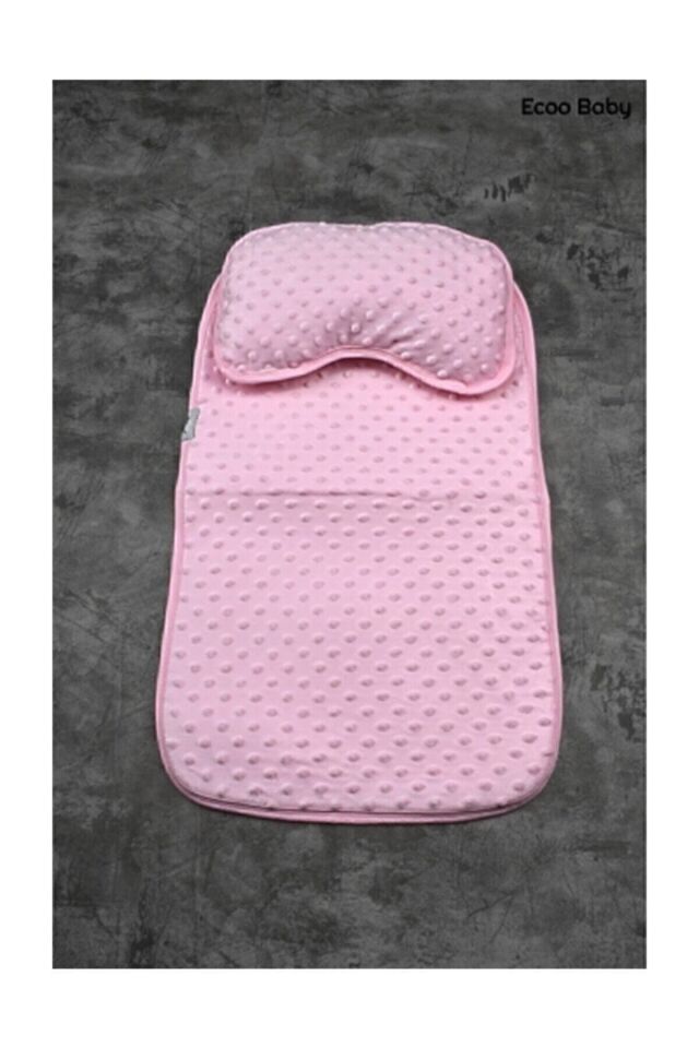 Kız Bebek Nohutlu Alt Açma Pembe 0-3 Ay.