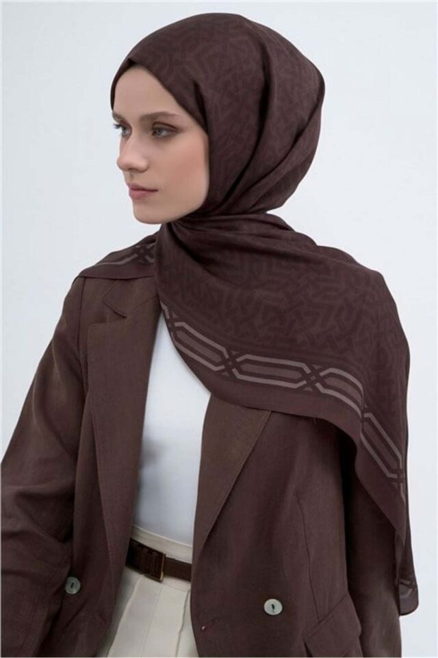 Pure Şal 3112 18 Aci Kahve