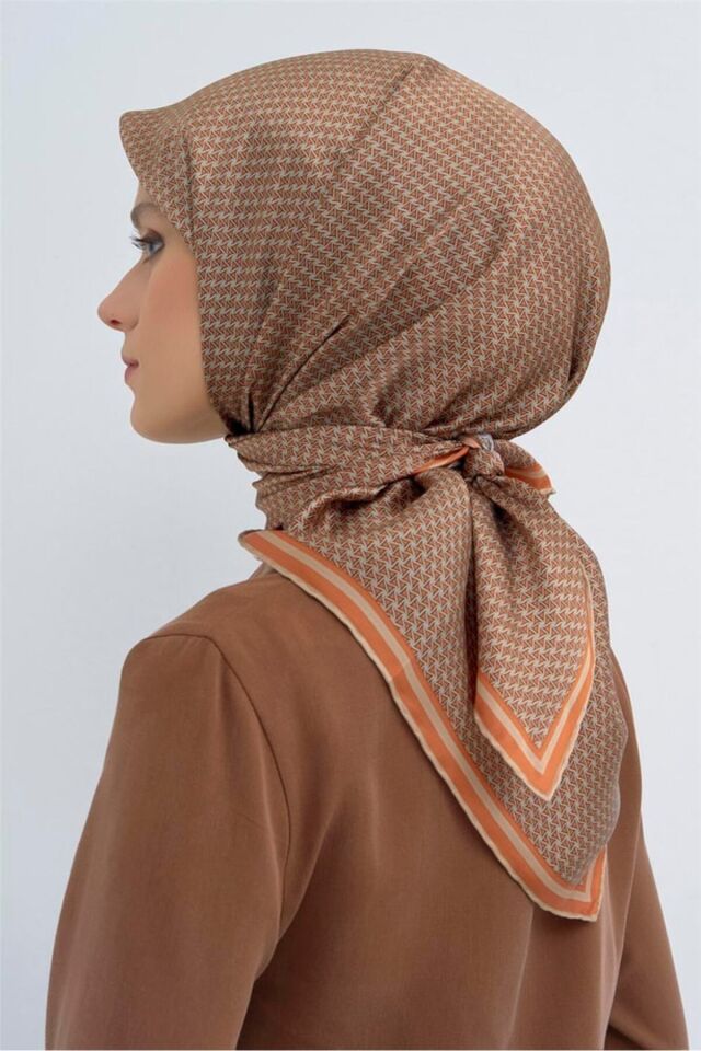 04 Twill İpek Eşarp 9528D